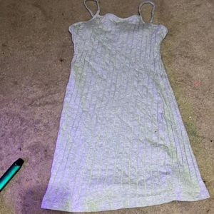 Shein mini dress, fits snug cool grey color light and comfortable